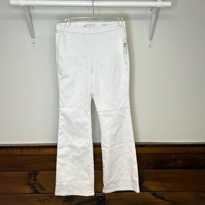 NWT Anne Klein High Rise Pull On Flare Trousers- 6